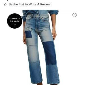 NWT- Veronica Beard - Dylan High Rise Straight Ankle Jeans in Time Lapse